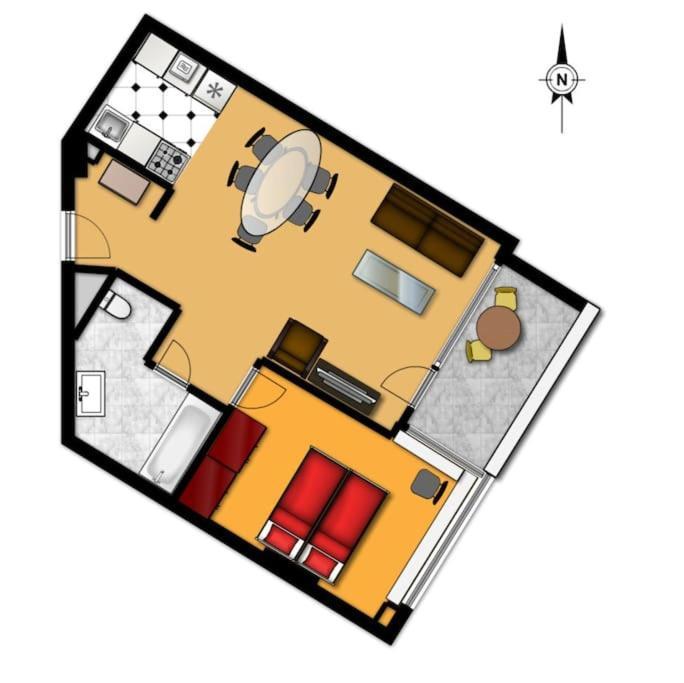 Self Check-In, Danube Bank, Free Parking Apartment Братислава Екстериор снимка